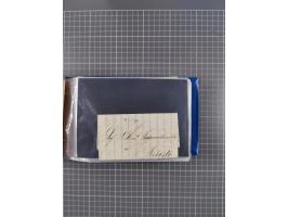 1829/1970 (ca.), interessanter Bestand mit über 100 Briefen, Karten und Ganzsachen inkl. Belege mit handschriftlichen Leitver