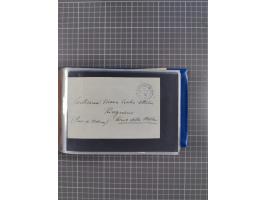 1829/1970 (ca.), interessanter Bestand mit über 100 Briefen, Karten und Ganzsachen inkl. Belege mit handschriftlichen Leitver