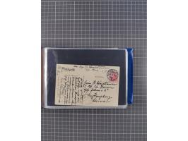 1829/1970 (ca.), interessanter Bestand mit über 100 Briefen, Karten und Ganzsachen inkl. Belege mit handschriftlichen Leitver