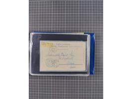 1829/1970 (ca.), interessanter Bestand mit über 100 Briefen, Karten und Ganzsachen inkl. Belege mit handschriftlichen Leitver