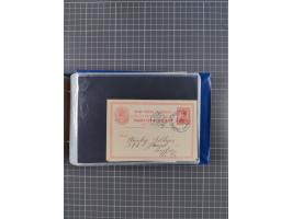 1829/1970 (ca.), interessanter Bestand mit über 100 Briefen, Karten und Ganzsachen inkl. Belege mit handschriftlichen Leitver