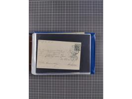 1829/1970 (ca.), interessanter Bestand mit über 100 Briefen, Karten und Ganzsachen inkl. Belege mit handschriftlichen Leitver