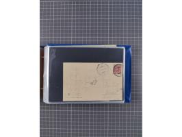 1829/1970 (ca.), interessanter Bestand mit über 100 Briefen, Karten und Ganzsachen inkl. Belege mit handschriftlichen Leitver