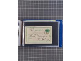 1829/1970 (ca.), interessanter Bestand mit über 100 Briefen, Karten und Ganzsachen inkl. Belege mit handschriftlichen Leitver