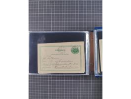 1829/1970 (ca.), interessanter Bestand mit über 100 Briefen, Karten und Ganzsachen inkl. Belege mit handschriftlichen Leitver