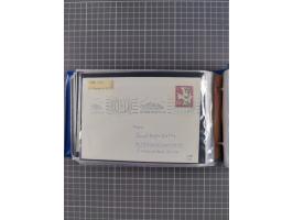 1829/1970 (ca.), interessanter Bestand mit über 100 Briefen, Karten und Ganzsachen inkl. Belege mit handschriftlichen Leitver