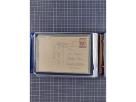 1829/1970 (ca.), interessanter Bestand mit über 100 Briefen, Karten und Ganzsachen inkl. Belege mit handschriftlichen Leitver