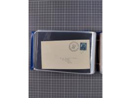 1829/1970 (ca.), interessanter Bestand mit über 100 Briefen, Karten und Ganzsachen inkl. Belege mit handschriftlichen Leitver