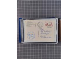 1829/1970 (ca.), interessanter Bestand mit über 100 Briefen, Karten und Ganzsachen inkl. Belege mit handschriftlichen Leitver