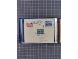 1829/1970 (ca.), interessanter Bestand mit über 100 Briefen, Karten und Ganzsachen inkl. Belege mit handschriftlichen Leitver