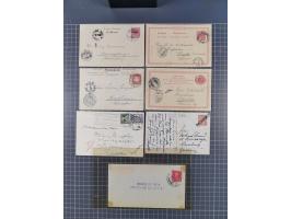 1829/1970 (ca.), interessanter Bestand mit über 100 Briefen, Karten und Ganzsachen inkl. Belege mit handschriftlichen Leitver