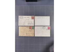 1829/1970 (ca.), interessanter Bestand mit über 100 Briefen, Karten und Ganzsachen inkl. Belege mit handschriftlichen Leitver