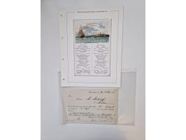 1893/1945 (ca.), interessanter Bestand mit ca. 100 Briefen, Karten und GSK mit Schwerpunkt bis in die 1930er-Jahre. Dabei u.a