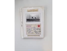 1893/1945 (ca.), interessanter Bestand mit ca. 100 Briefen, Karten und GSK mit Schwerpunkt bis in die 1930er-Jahre. Dabei u.a