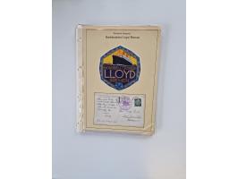 1893/1945 (ca.), interessanter Bestand mit ca. 100 Briefen, Karten und GSK mit Schwerpunkt bis in die 1930er-Jahre. Dabei u.a