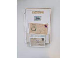 1893/1945 (ca.), interessanter Bestand mit ca. 100 Briefen, Karten und GSK mit Schwerpunkt bis in die 1930er-Jahre. Dabei u.a