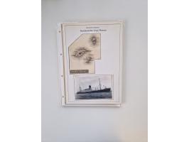 1893/1945 (ca.), interessanter Bestand mit ca. 100 Briefen, Karten und GSK mit Schwerpunkt bis in die 1930er-Jahre. Dabei u.a