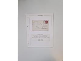 1893/1945 (ca.), interessanter Bestand mit ca. 100 Briefen, Karten und GSK mit Schwerpunkt bis in die 1930er-Jahre. Dabei u.a