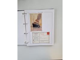 1893/1945 (ca.), interessanter Bestand mit ca. 100 Briefen, Karten und GSK mit Schwerpunkt bis in die 1930er-Jahre. Dabei u.a