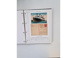 1893/1945 (ca.), interessanter Bestand mit ca. 100 Briefen, Karten und GSK mit Schwerpunkt bis in die 1930er-Jahre. Dabei u.a