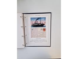 1893/1945 (ca.), interessanter Bestand mit ca. 100 Briefen, Karten und GSK mit Schwerpunkt bis in die 1930er-Jahre. Dabei u.a