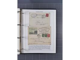 NORWEGEN: 1838/1980 (ca.), umfangreiche Sammlung “Norwegische Schiffspost” mit ca. fast 700 Briefen, Karten und GSK bis ca. 1