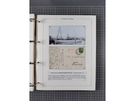 NORWEGEN: 1838/1980 (ca.), umfangreiche Sammlung “Norwegische Schiffspost” mit ca. fast 700 Briefen, Karten und GSK bis ca. 1