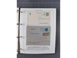 NORWEGEN: 1838/1980 (ca.), umfangreiche Sammlung “Norwegische Schiffspost” mit ca. fast 700 Briefen, Karten und GSK bis ca. 1