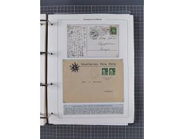 NORWEGEN: 1838/1980 (ca.), umfangreiche Sammlung “Norwegische Schiffspost” mit ca. fast 700 Briefen, Karten und GSK bis ca. 1