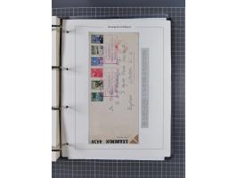 NORWEGEN: 1838/1980 (ca.), umfangreiche Sammlung “Norwegische Schiffspost” mit ca. fast 700 Briefen, Karten und GSK bis ca. 1