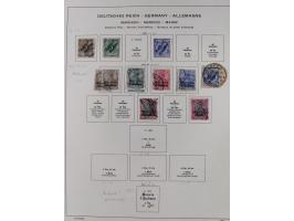 1884/14, China, Marokko und Türkei, meist gestempelte Teilsammlung ab Aufdruckausgaben, meist gute Erhaltung, mit einigen Bel