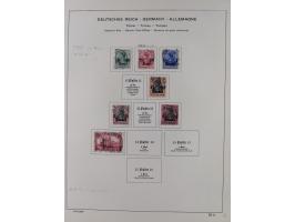 1884/14, China, Marokko und Türkei, meist gestempelte Teilsammlung ab Aufdruckausgaben, meist gute Erhaltung, mit einigen Bel