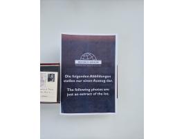 1872/1970 (ca.), über 1400 Briefe, Karten und GSK mit Schwerpunkt vor 1950, dabei viel Feldpost I. und II. WK, viele R-Briefe