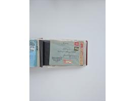 1872/1970 (ca.), über 1400 Briefe, Karten und GSK mit Schwerpunkt vor 1950, dabei viel Feldpost I. und II. WK, viele R-Briefe