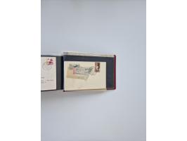 1872/1970 (ca.), über 1400 Briefe, Karten und GSK mit Schwerpunkt vor 1950, dabei viel Feldpost I. und II. WK, viele R-Briefe