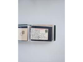 1872/1970 (ca.), über 1400 Briefe, Karten und GSK mit Schwerpunkt vor 1950, dabei viel Feldpost I. und II. WK, viele R-Briefe