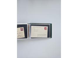 1872/1970 (ca.), über 1400 Briefe, Karten und GSK mit Schwerpunkt vor 1950, dabei viel Feldpost I. und II. WK, viele R-Briefe