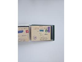 1872/1970 (ca.), über 1400 Briefe, Karten und GSK mit Schwerpunkt vor 1950, dabei viel Feldpost I. und II. WK, viele R-Briefe