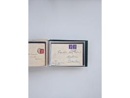 1872/1970 (ca.), über 1400 Briefe, Karten und GSK mit Schwerpunkt vor 1950, dabei viel Feldpost I. und II. WK, viele R-Briefe