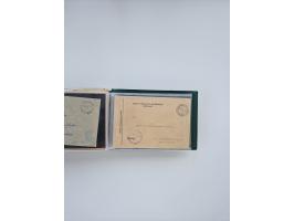 1872/1970 (ca.), über 1400 Briefe, Karten und GSK mit Schwerpunkt vor 1950, dabei viel Feldpost I. und II. WK, viele R-Briefe