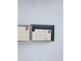 1872/1970 (ca.), über 1400 Briefe, Karten und GSK mit Schwerpunkt vor 1950, dabei viel Feldpost I. und II. WK, viele R-Briefe