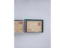 1872/1970 (ca.), über 1400 Briefe, Karten und GSK mit Schwerpunkt vor 1950, dabei viel Feldpost I. und II. WK, viele R-Briefe