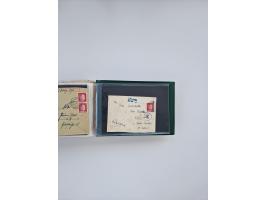 1872/1970 (ca.), über 1400 Briefe, Karten und GSK mit Schwerpunkt vor 1950, dabei viel Feldpost I. und II. WK, viele R-Briefe