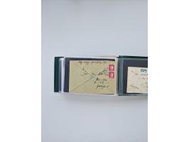 1872/1970 (ca.), über 1400 Briefe, Karten und GSK mit Schwerpunkt vor 1950, dabei viel Feldpost I. und II. WK, viele R-Briefe