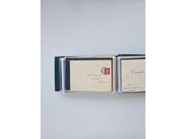 1872/1970 (ca.), über 1400 Briefe, Karten und GSK mit Schwerpunkt vor 1950, dabei viel Feldpost I. und II. WK, viele R-Briefe