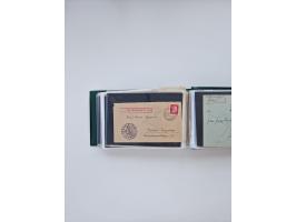 1872/1970 (ca.), über 1400 Briefe, Karten und GSK mit Schwerpunkt vor 1950, dabei viel Feldpost I. und II. WK, viele R-Briefe