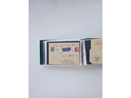 1872/1970 (ca.), über 1400 Briefe, Karten und GSK mit Schwerpunkt vor 1950, dabei viel Feldpost I. und II. WK, viele R-Briefe