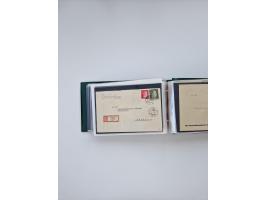 1872/1970 (ca.), über 1400 Briefe, Karten und GSK mit Schwerpunkt vor 1950, dabei viel Feldpost I. und II. WK, viele R-Briefe