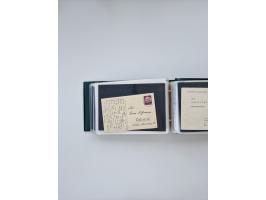 1872/1970 (ca.), über 1400 Briefe, Karten und GSK mit Schwerpunkt vor 1950, dabei viel Feldpost I. und II. WK, viele R-Briefe