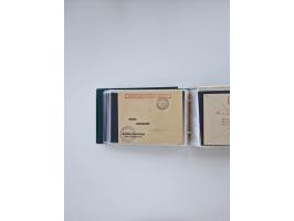 1872/1970 (ca.), über 1400 Briefe, Karten und GSK mit Schwerpunkt vor 1950, dabei viel Feldpost I. und II. WK, viele R-Briefe